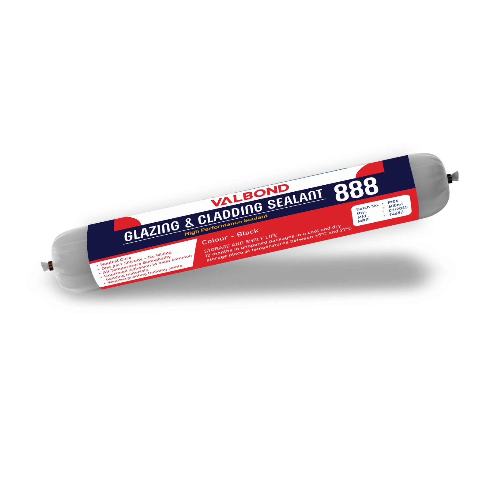 Valbond 888 Glazing & Cladding Sealant